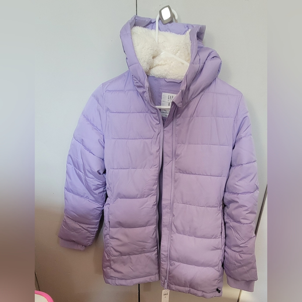 Brand New Gap Girls' Lavender Winter Coat -Size Large